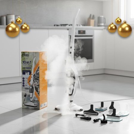 ممسحة البخار متعددة الوظائف 10×1-DSP 10-in-1 Steam Mop Cleaner